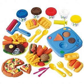 Набор с пластилином Кафе-закусочная (Playgo, Play 8200veg)